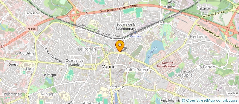 localisation de l'entreprise MA VIE DE CHAT à VANNES