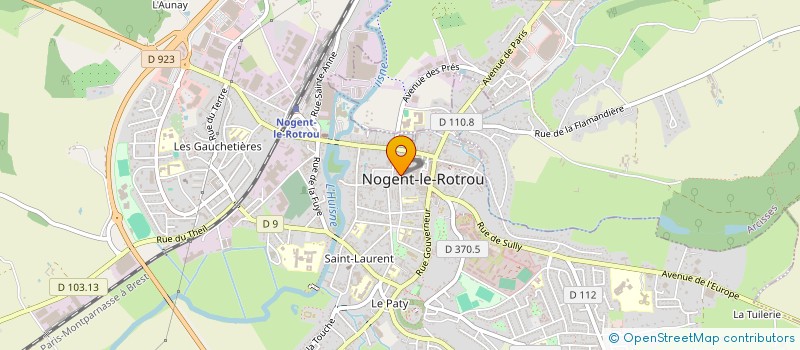 localisation de l'entreprise MA VIE EN BIO à NOGENT-LE-ROTROU