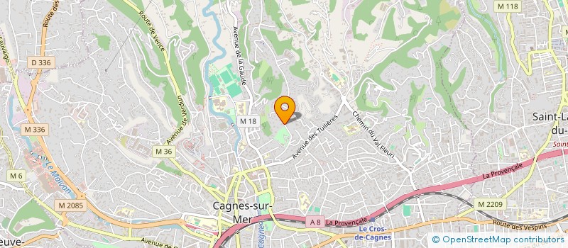 localisation de l'entreprise MA VIE LA à CAGNES-SUR-MER