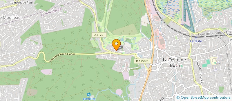 localisation de l'entreprise MA VIE SUR LE BASSIN  GUJAN-MESTRAS