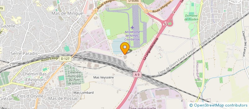 localisation de l'entreprise MA VILLA EN BOIS  NIMES