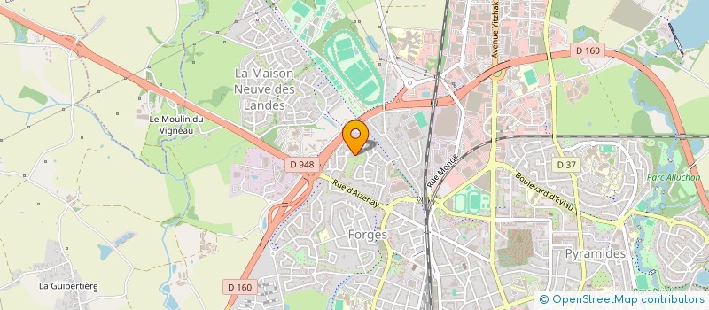 localisation de l'entreprise MA VILLE SOLIDAIRE  LA ROCHE-SUR-YON