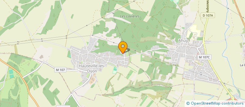 localisation de l'entreprise MA VISION WEB à HAUTEVILLE-LES-DIJON
