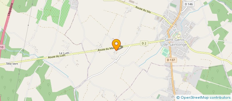 localisation de l'entreprise MA-VITI  SAINT-GENIS-DE-SAINTONGE
