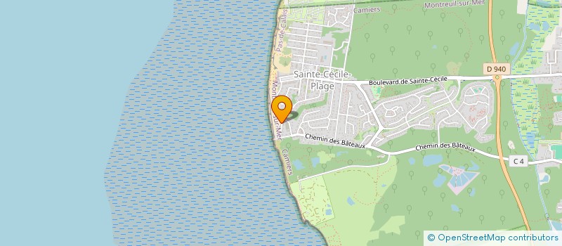 localisation de l'entreprise MA VUE MER  CAMIERS