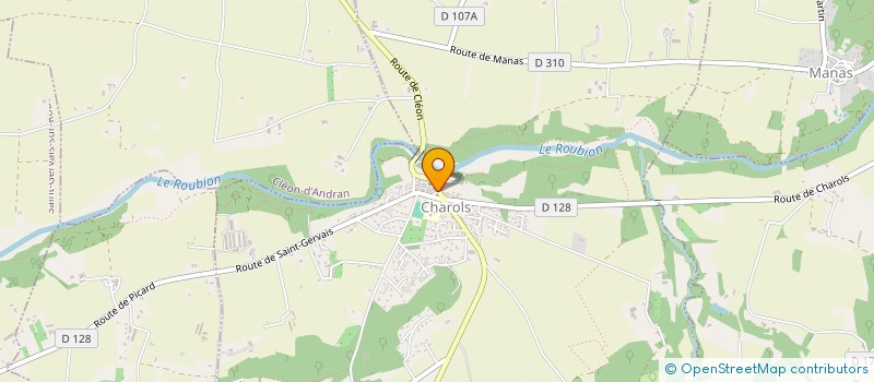 localisation de l'entreprise MA YA'S  CHAROLS