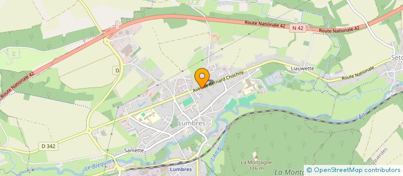 localisation de l'entreprise MA2  LUMBRES