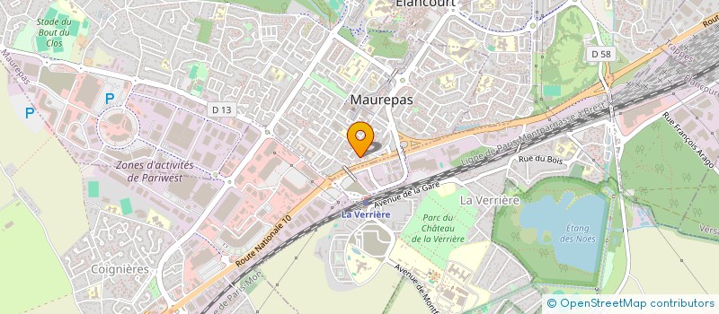 localisation de l'entreprise MA2B  MAUREPAS
