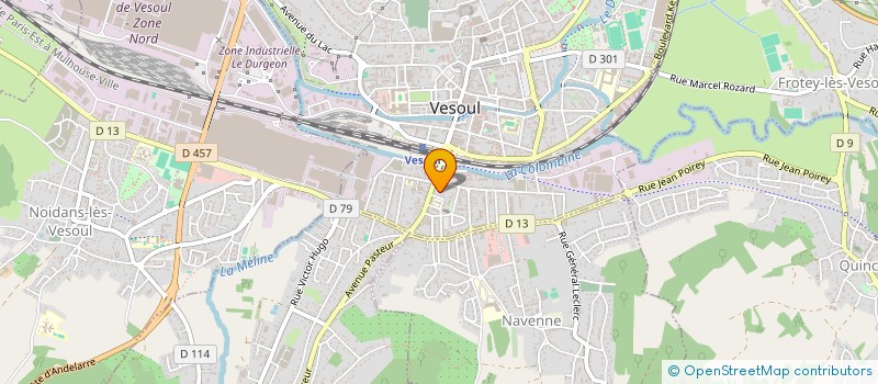localisation de l'entreprise MA2C à VESOUL