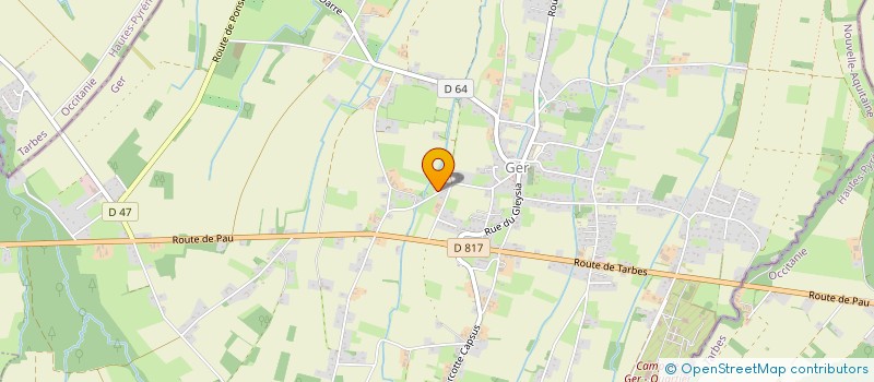 localisation de l'entreprise MA2C  GER