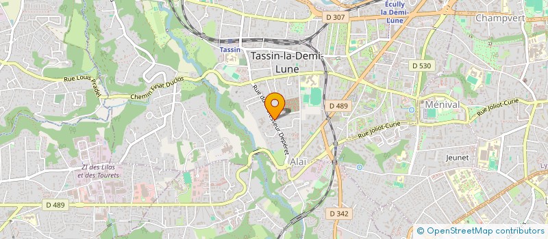 localisation de l'entreprise MA2C INVEST  TASSIN-LA-DEMI-LUNE