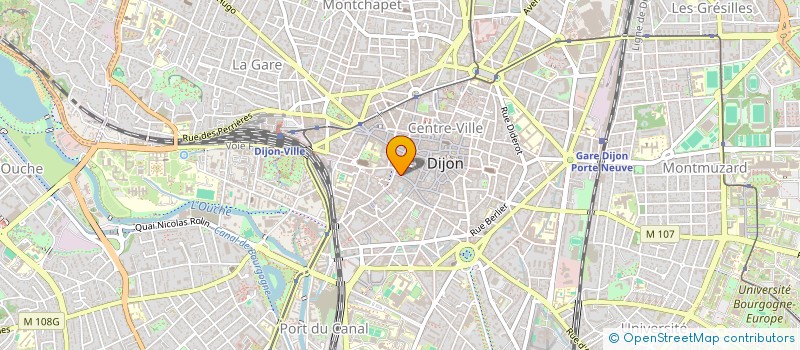 localisation de l'entreprise MA2FINANCE  DIJON