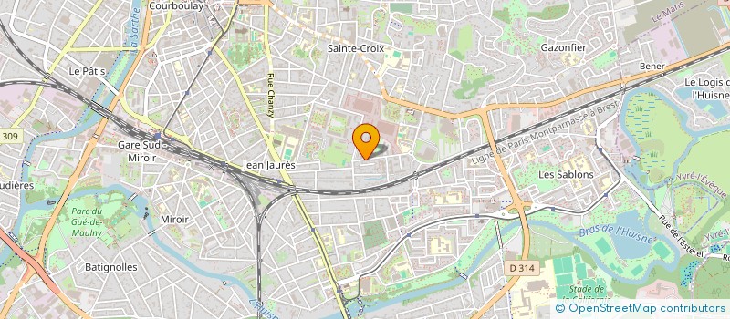 localisation de l'entreprise MA2L  LE MANS