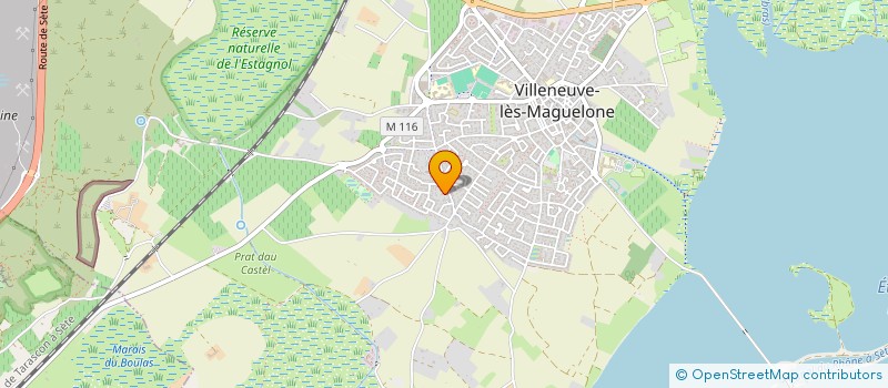 localisation de l'entreprise MA2MA  VILLENEUVE-LES-MAGUELONE