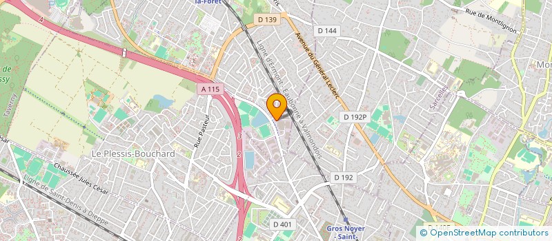 localisation de l'entreprise MA2ME2  SAINT-LEU-LA-FORET