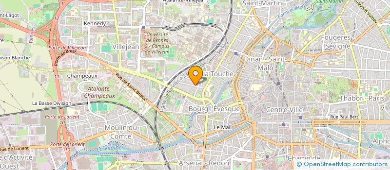 localisation de l'entreprise MA2S  RENNES