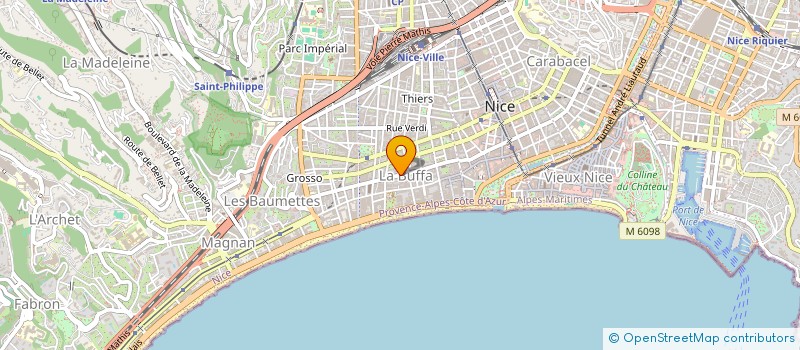 localisation de l'entreprise MA2S GROUPE  NICE