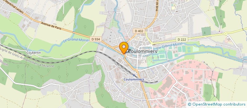 localisation de l'entreprise MA3 à COULOMMIERS