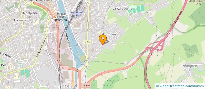 localisation de l'entreprise MA3  SAINT-MARTIN-BOULOGNE