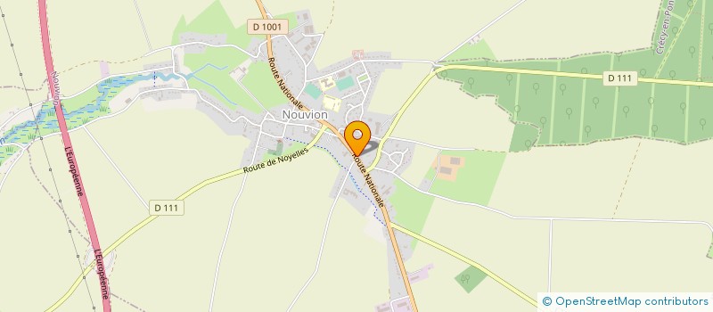 localisation de l'entreprise MA3C  NOUVION