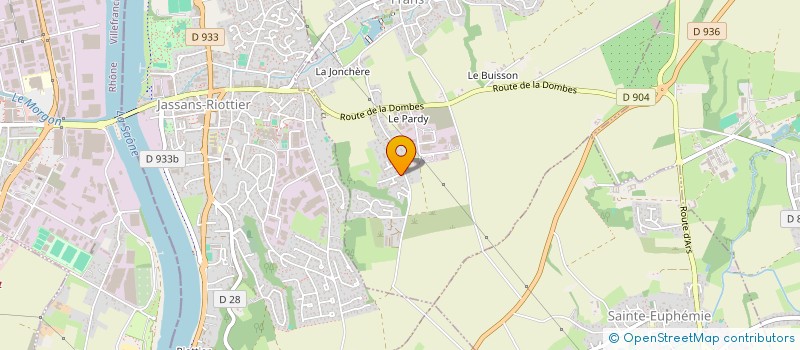 localisation de l'entreprise MA3S à FRANS