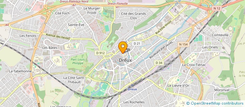 localisation de l'entreprise MA5 à DREUX