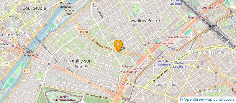localisation de l'entreprise MA6 CONSULTING à NEUILLY-SUR-SEINE