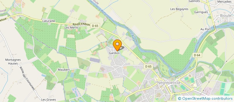 localisation de l'entreprise MA82 à NEGREPELISSE