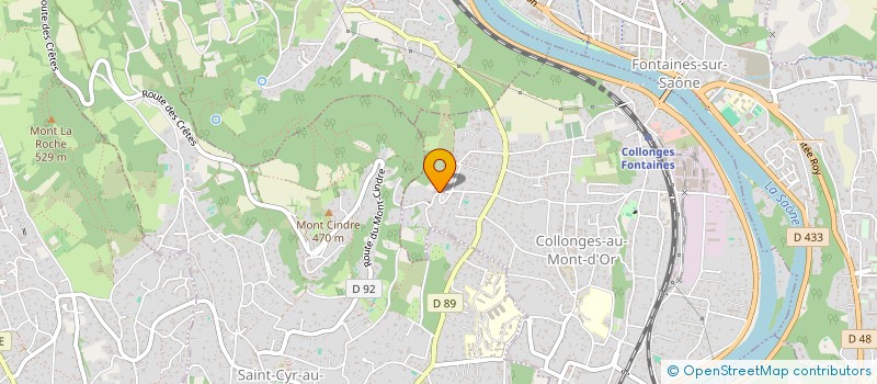 localisation de l'entreprise MAA  COLLONGES-AU-MONT-D'OR