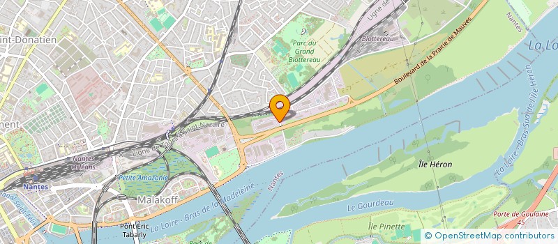 localisation de l'entreprise MAA à NANTES