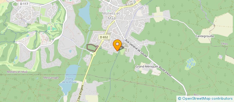 localisation de l'entreprise MAA BOUL' MOLIETSOISE  MOLIETS-ET-MAA