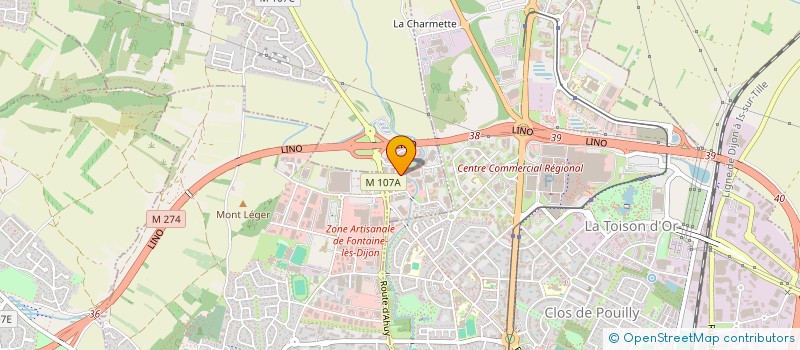 localisation de l'entreprise MAA LOGISTIQUE à QUETIGNY