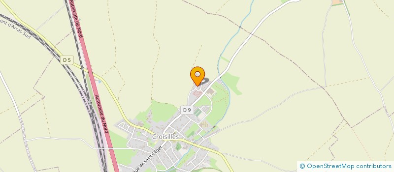 localisation de l'entreprise MAA RATAJCZAK  CROISILLES