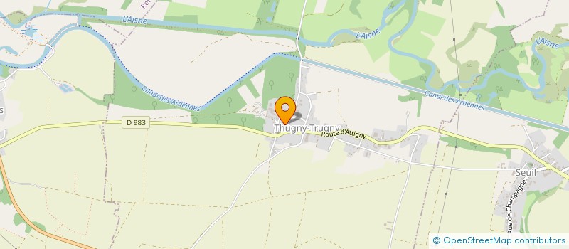 localisation de l'entreprise MAAC  RETHEL