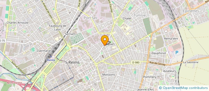 localisation de l'entreprise MAAC  REIMS