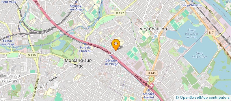 localisation de l'entreprise MAAC-AIR à VIRY-CHATILLON