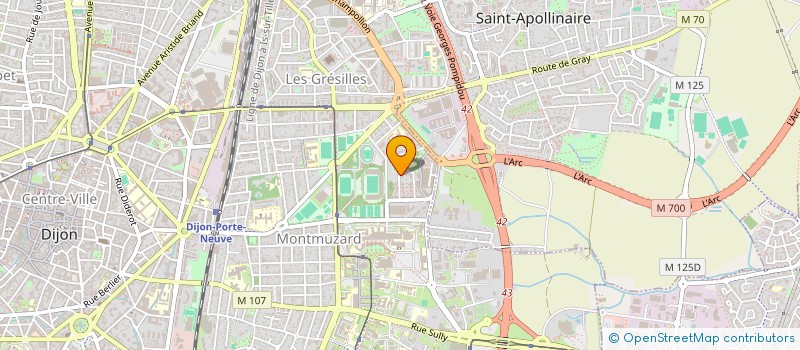 localisation de l'entreprise MAACH LOC' à DIJON