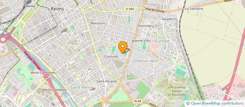 localisation de l'entreprise MAAD  REIMS