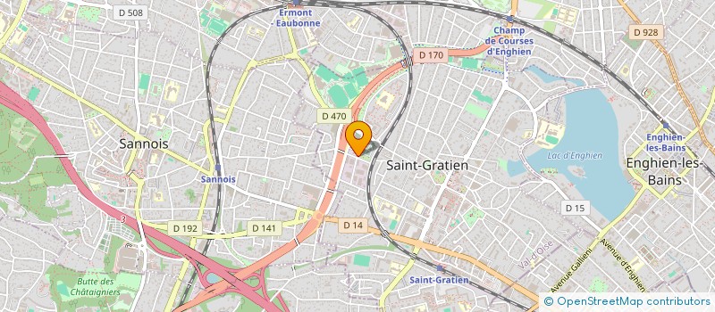 localisation de l'entreprise MAAD DISTRIBUTIONS  SAINT-GRATIEN