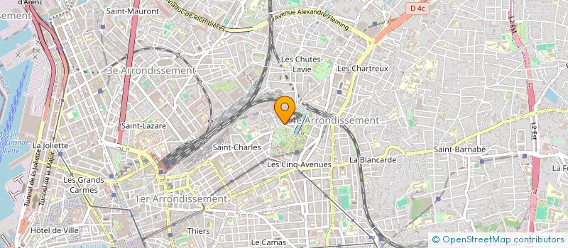 localisation de l'entreprise MAADY à MARSEILLE
