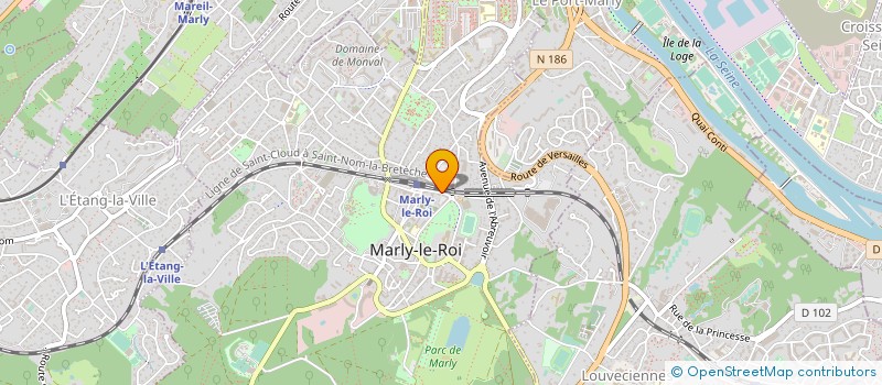 localisation de l'entreprise MAAF IMMOBILIER MARLY SA à MARLY-LE-ROI