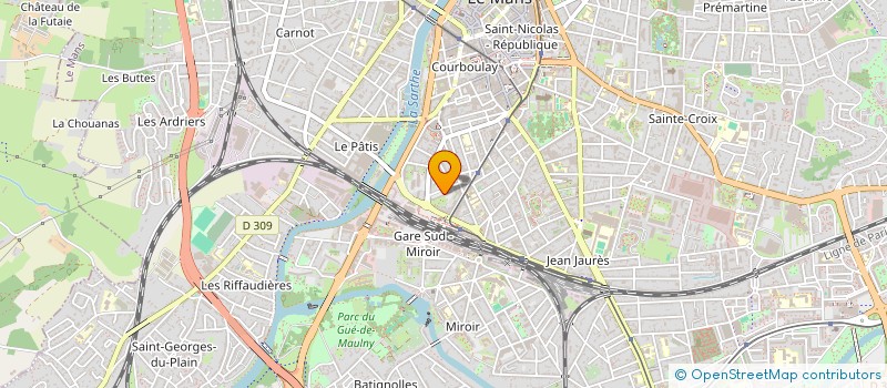 localisation de l'entreprise MAAHOL MA BASSA'A  LE MANS