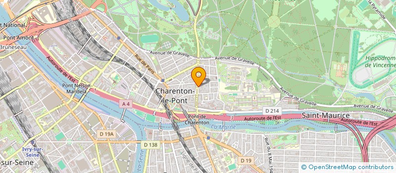 localisation de l'entreprise MAAJ - ASSOCIATION POUR UNE CULTURE EN MOUVEMENT  TROYES