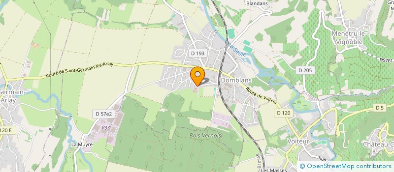 localisation de l'entreprise MAAJE  DOMBLANS