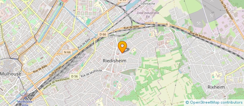 localisation de l'entreprise MAAJIK  RIEDISHEIM