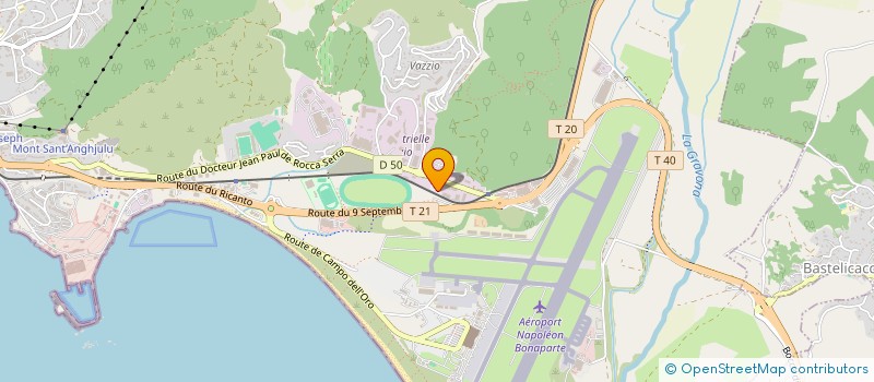 localisation de l'entreprise MAAL  AJACCIO