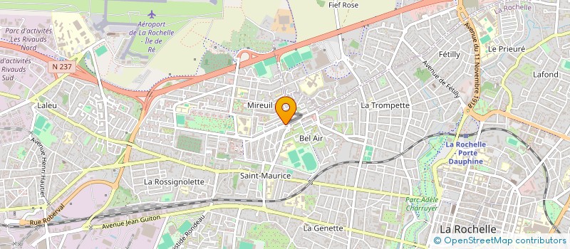 localisation de l'entreprise MAALEM RECORDS  LA ROCHELLE