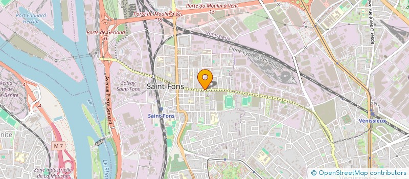 localisation de l'entreprise MAALIME FAYCAL TAXI à SAINT-FONS
