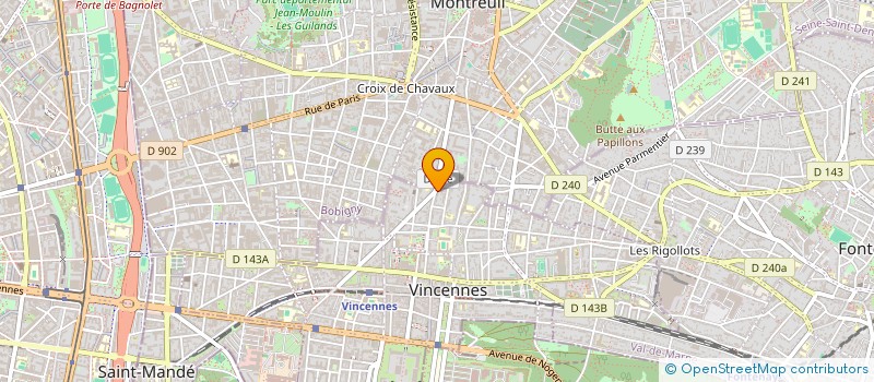 localisation de l'entreprise MAALIT  VINCENNES