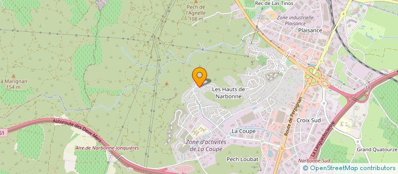 localisation de l'entreprise MAALMAMA  NARBONNE